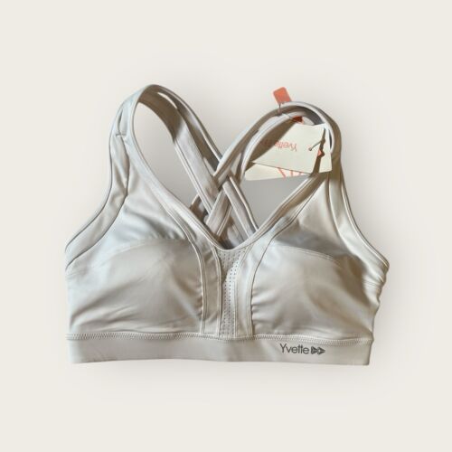 Yvette Padded Power Criss Cross Running Sports Bra Sz INT M+ H0100003