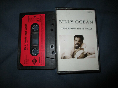 Billy Ocean Tear down these walls Tape Musikkassette MC