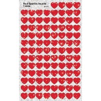Trend Enterprises Hearts Super Shapes Sparkle Stickers (400 Piece) Red on sale Trend Enterprises Hearts Super Shapes Sparkle Stickers (400 Piece) Red on sale