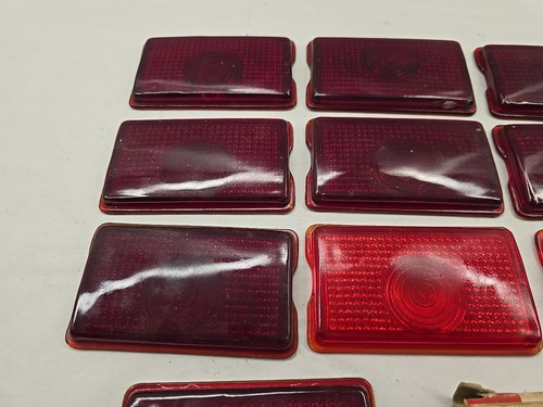 Parts Lot 1942 & ,1947 OLDSMOBILE TAIL LIGHT LENS , ORIGINAL GLASS PART # T 338 - Picture 4 of 9