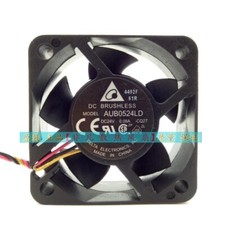 Delta AUB0524LD DC24V 0.08A 5020 5cm 3-Wire Inverter Cooling Fan