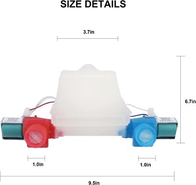 Idromassaggio Intex Valvola Di Aspirazione Acqua Nuova Per Lavatrice Whirlpool - Ricambio W10683603, AP6023768, PS11757114 Ricambi Whirlpool - Foto 11