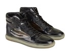 Rick Ross Owned Black Balenciaga High Top Sneakers Sz 45 With Coa — photo 1