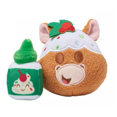 Disney Parks Munchlings Festive Fare Holiday Plush - Bullseye