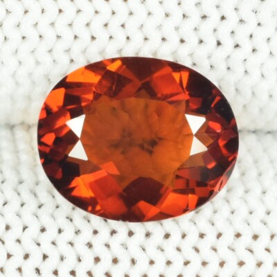 3.07 ct TOP LUSTROUS MADEIRA DEEP ORANGE RED  NATURAL CITRINE - See Vdo 3770 SK