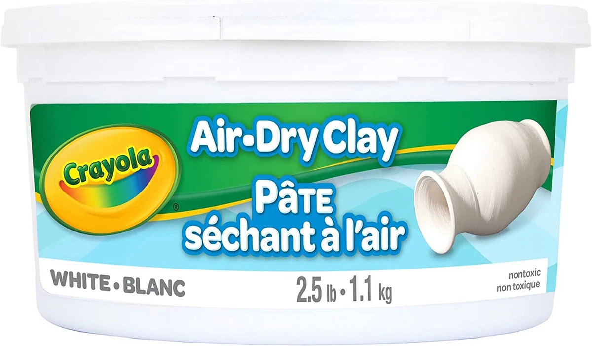 2.5-lb Bucket Air-Dry Clay, Crayola.com