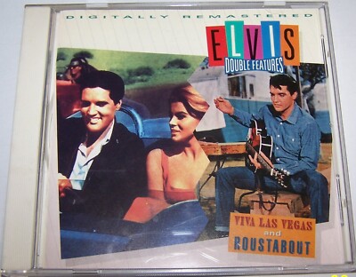 Elvis Double Features (Viva Las Vegas + Roustabout) - Music CD - Very Good