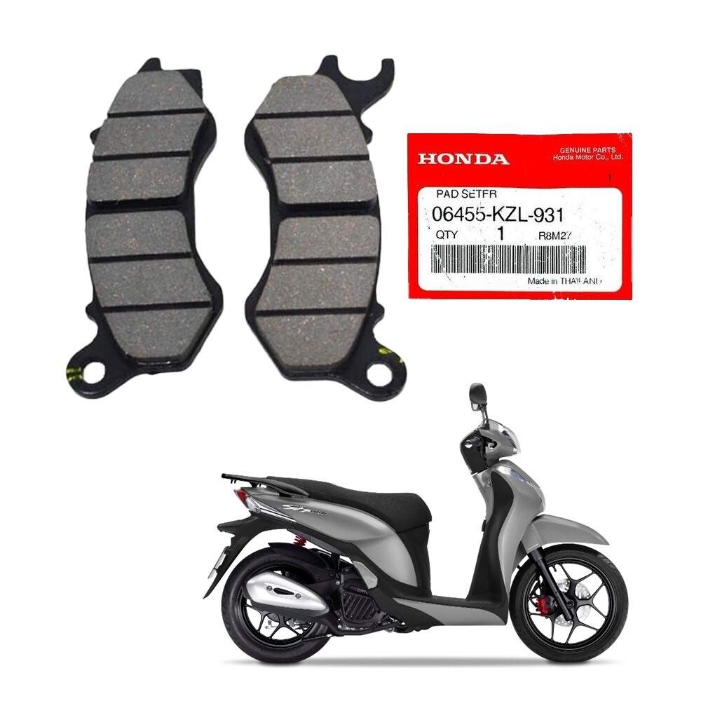 Genuine For Honda SH MODE ANC125 2014 - 2019 Front Brake Pads