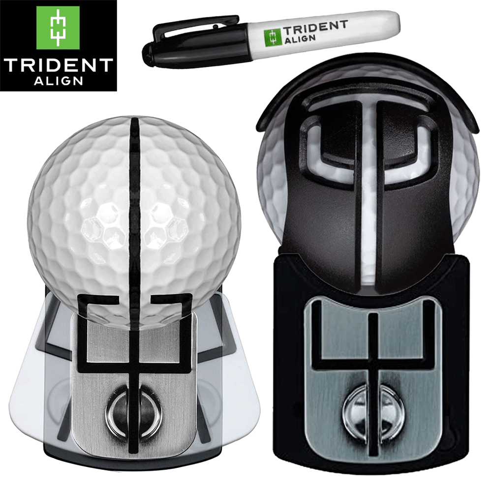 TRIDENT ALIGN - THE WORLD'S FIRST ADJUSTABLE BALL MARKER / FULL METAL VERSION