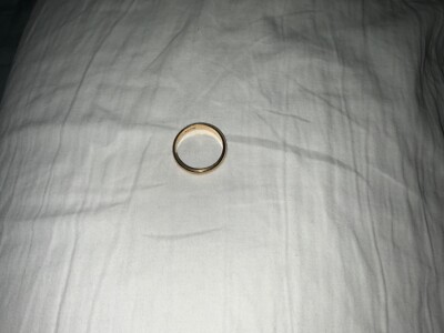 mens size 13 14k gold ring pre owned | eBay