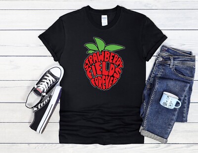 Strawberry Fields Forever Cool Herren Damen Unisex T-Shirt Hoodie Baseball 2851