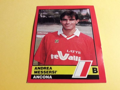 FOOTBALLERS D'ITALIA VALLARDI 1989/90 FIGURE N°379 MESSERSI' ANCONA NEW