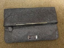 Avon LIPSY Clutch Bag  ( silver, sparkly) New,