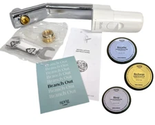 NEW KOHLER 28146-W-CP Sprig Shower Infusion Starter Device Pods Kit White Chrome