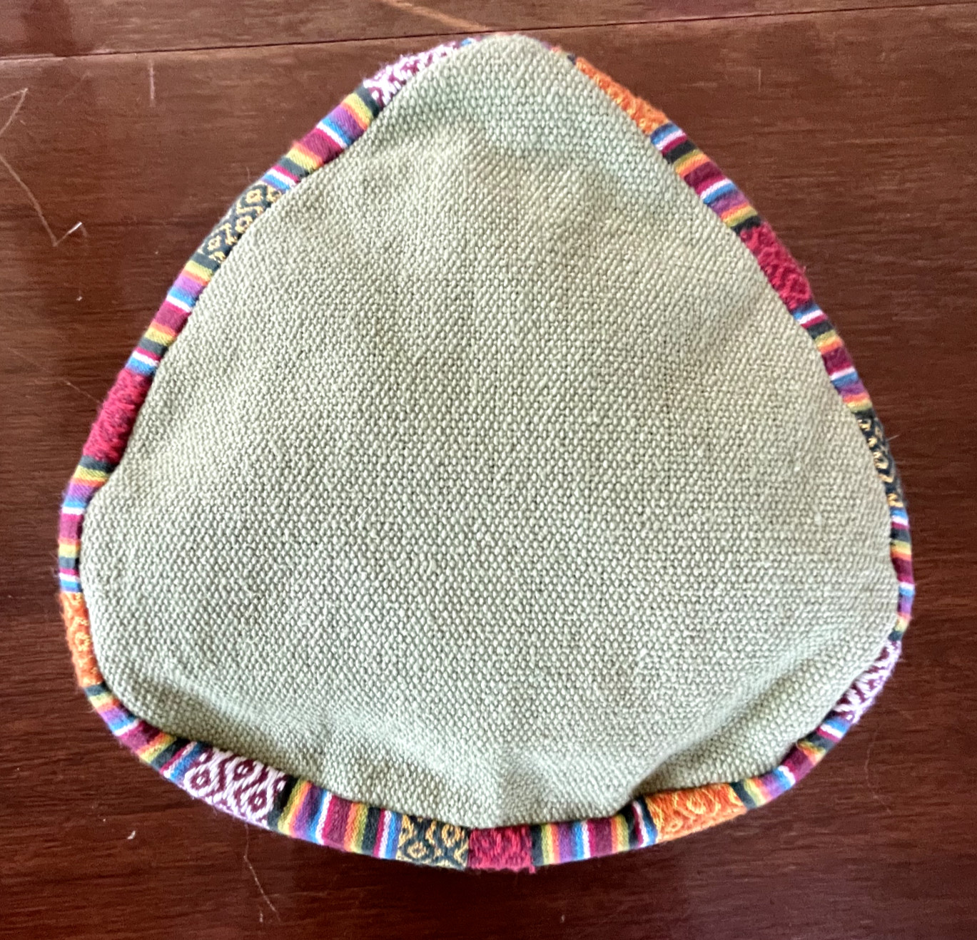 Collapsable Zip up Pouch Hemp Backpack - image 6