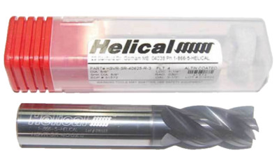 Helical 5/8''x1-1/4'' Vari. Pitch Carbide High Perf. End Mill w/CR-Stainless,TI