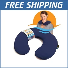 Microwave Heating Pad with Wheat Filling - Ergonomic Neck Pillow for Pain Relief