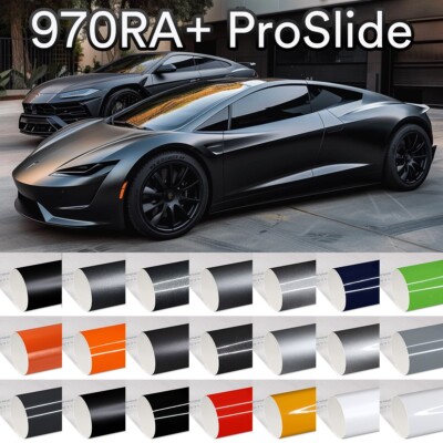 Oracal 970RA+ Pro Slide Autofolie Glanz & Matt Car Wrapping Auto Folie Luftkanal