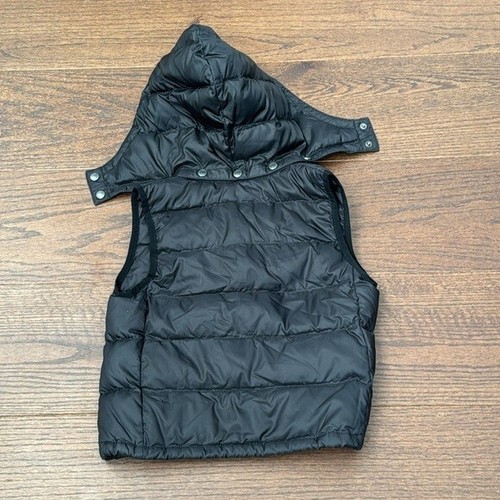 Burberry Kids Black Hooded Vest Size 4 - Picture 6 of 6