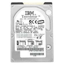 IBM IC25N015ATDA04-0 15GB 4200Rpm Ide / Ata 512Kb 2.5'' Inch 07N6712