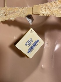 La Perla Underwire, Gold, Lace No Padding Bra Size 34B Italy 2