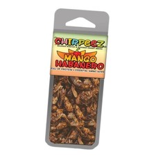 Chirpeez Mango Habanero Roasted and Flavored Edible Cickets Insect Snack Food
