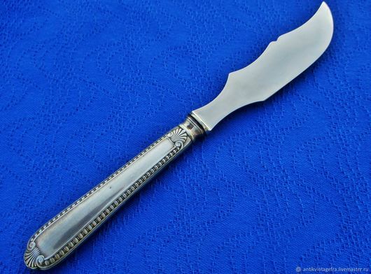 12 couteaux à dessert métal argenté rocaille 1900 (dessert knives) Civalleri 12 couteaux à dessert métal argenté rocaille 1900 (dessert knives) Civalleri