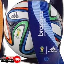 Adidas Brazuca 2014 World Cup Brazil FIFA Official Match Ball Soccer Size 5