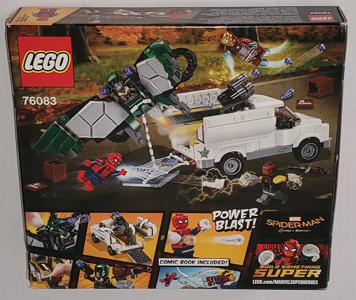 LEGO Marvel Set 76083 Beware the Vulture Spiderman Homecoming NEW SEALED