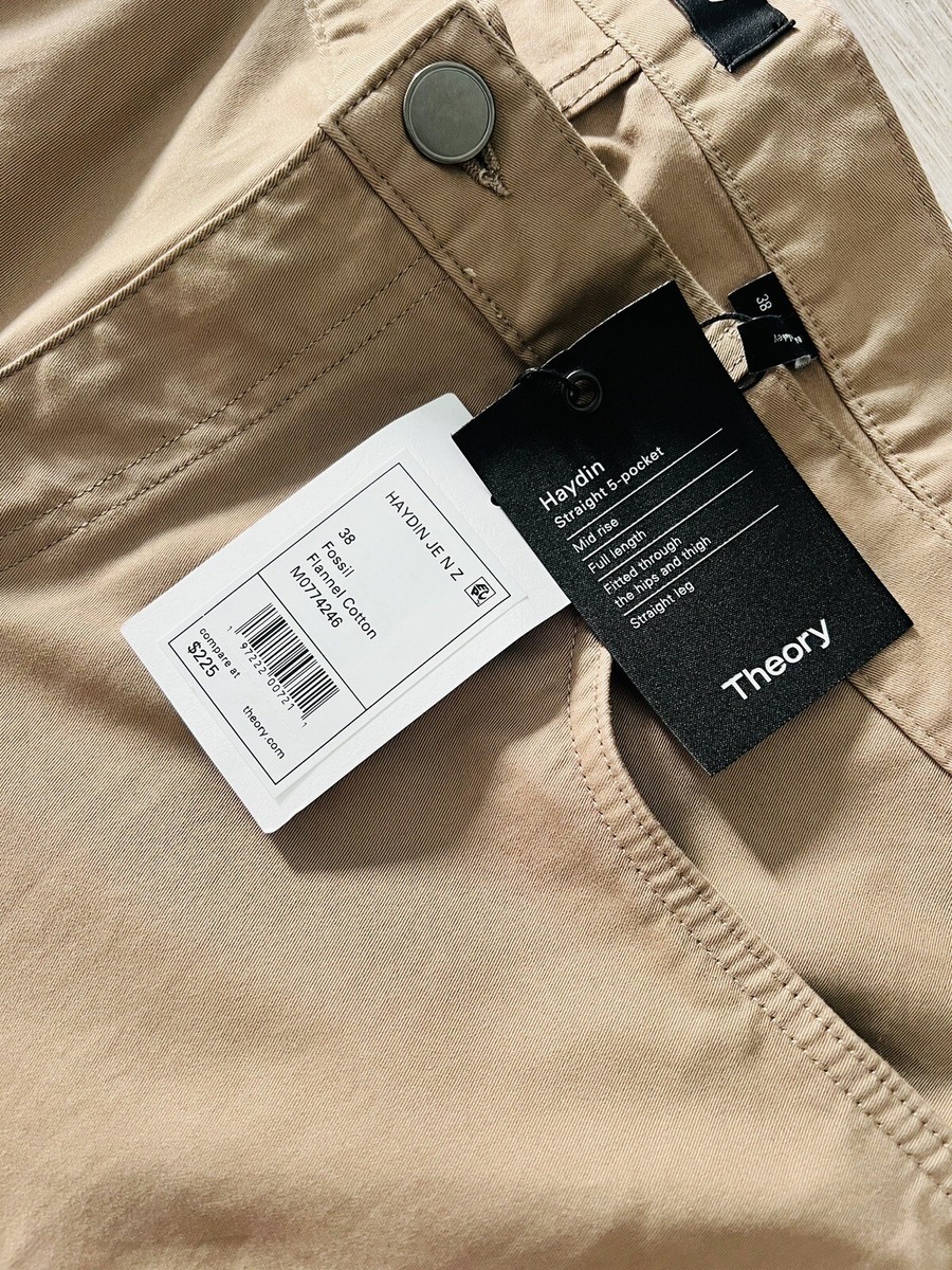 Theory Haydin Je N Z Straight Pant Sz 38 Mid Rise Fitted Theory Haydin Je N Z Straight Pant Sz 38 Mid Rise Fitted