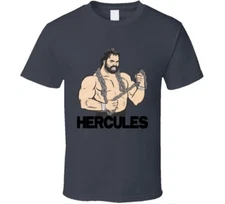 Hercules Wwf 80's Retro Wrestling T Shirt 