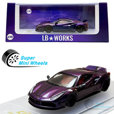 CM-Model 1:64 LB-Works 488 Widebody LBWK Chameleon Magic Purple