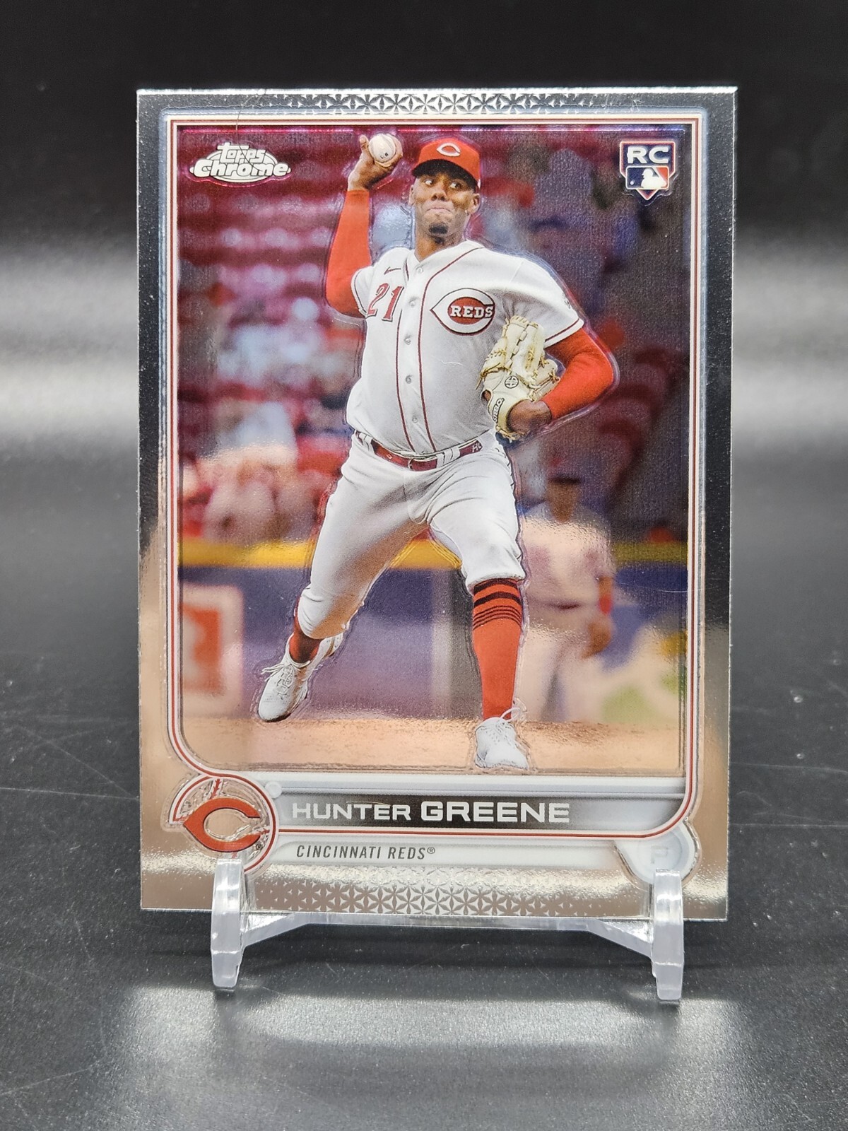 2022 Topps Chrome Update Rookie - Hunter Greene - USC191 - Reds