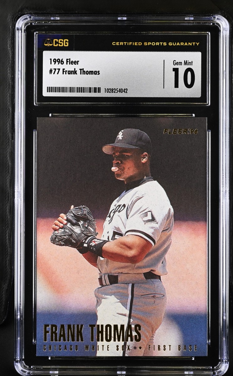 1996 Fleer - Frank Thomas #77 for sale online | eBay
