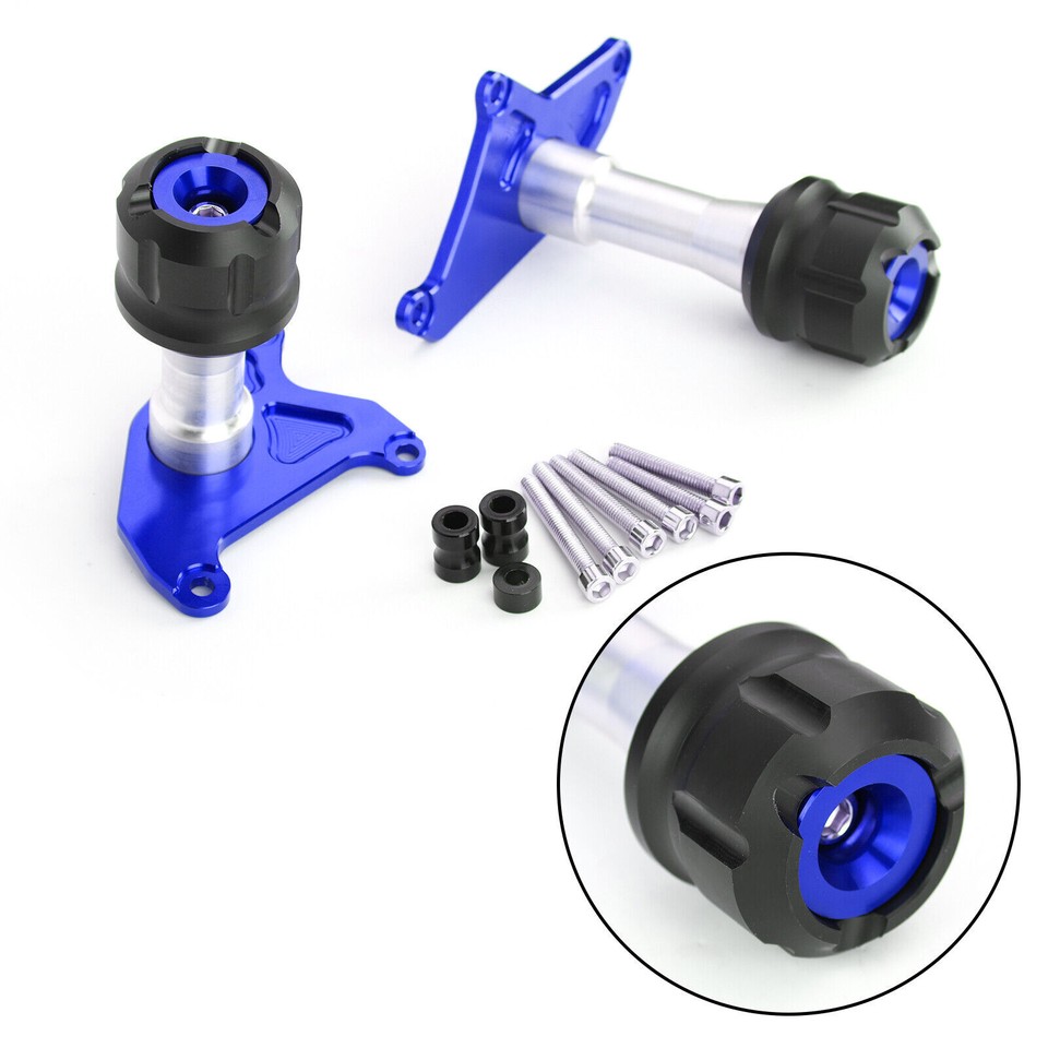 CNC Blue Motorcycle Frame Slider Anti Crash for Honda MSX125 SF Grom