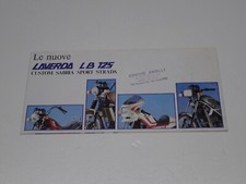 LAVERDA LB 125 CUSTOM SPORT STRADA SABBIA DEPLIANT BROCHURE PROSPEKT MOTO (T3)