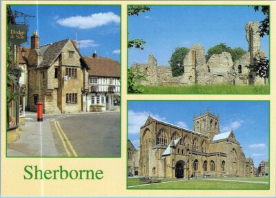 Postkarte Dodge Son Sherborne KEEG Grundstück Himmel Architektur Wolkenbogen AA04673