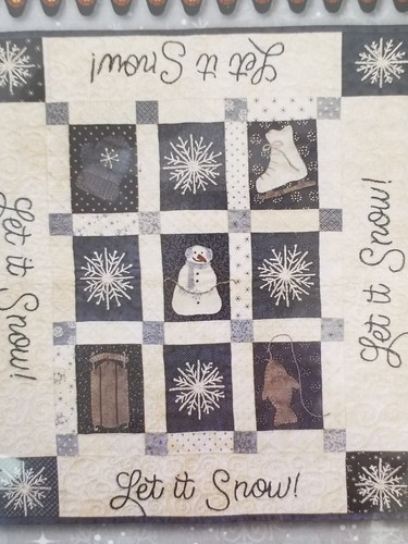 Winter Fun Quilt Pattern by Primitive Gatherings Designed by Lisa Bongean NIP - Picture 2 of 5