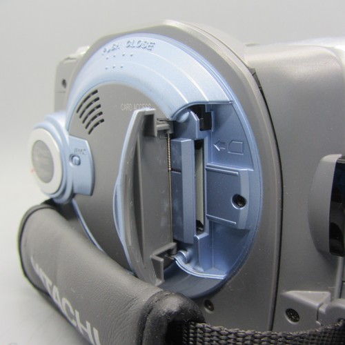 Hitachi DVDCAM DZ-MV550E Handheld Mini DVD Camcorder Silver Tested - Picture 5 of 11