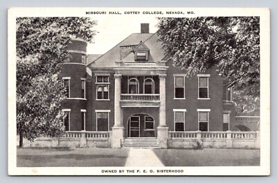 Missouri Hall Cottey College Nevada Missouri FEO Sisterhood P843
