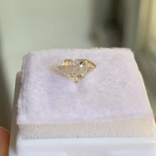 AAA+ 1 Ct Diamante Naturale Taglio Tondo Grado D VVS1 +1 Omaggio C6 - Foto 6 di 8
