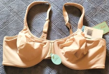 38C VTG Vanity Fair Beautiful Benefits Shoulder Comfort Side Shaper Bra 75193