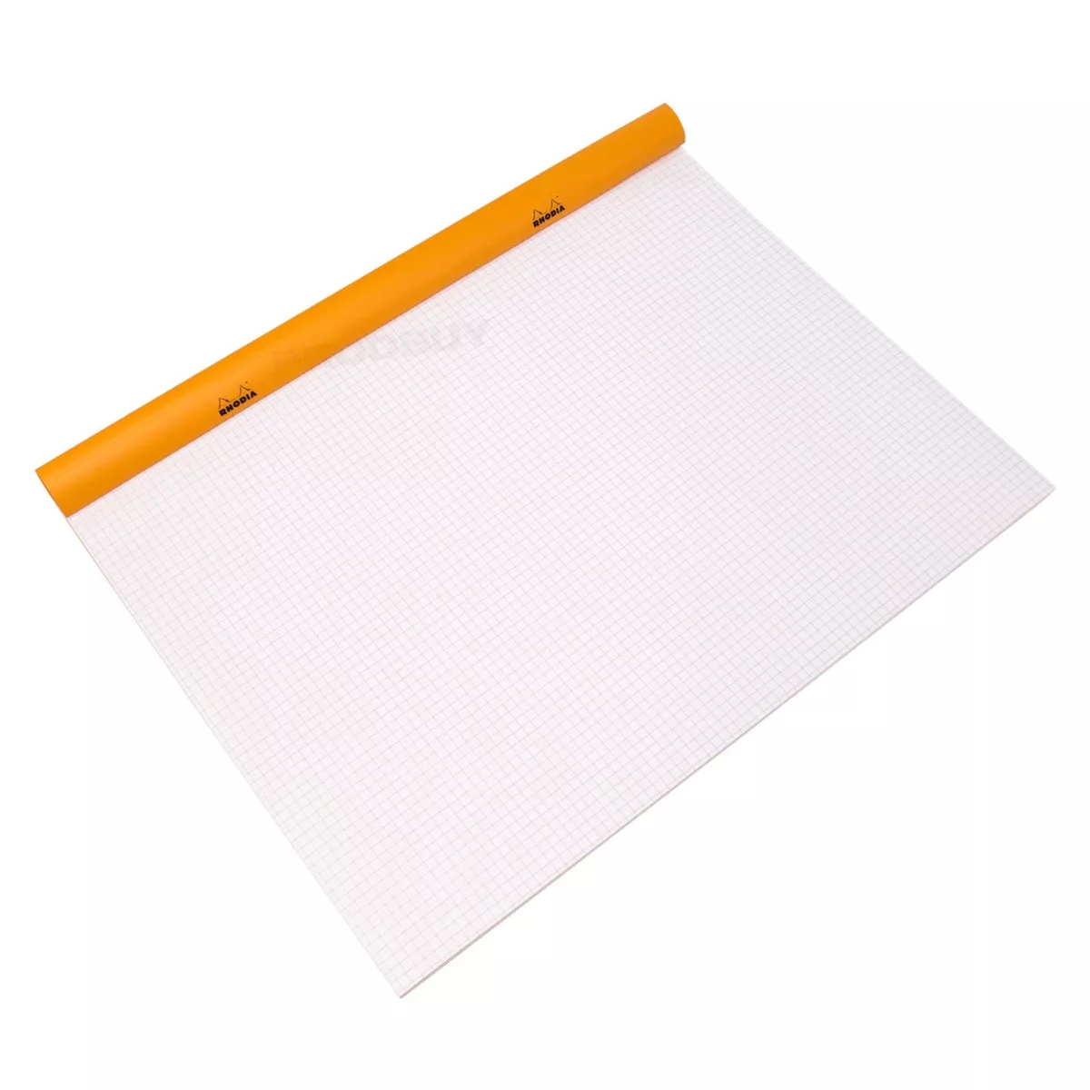Rhodia Large A3 Orange 5/5 Square Grid 5mm Paper Notebook Pad Maths Art  Design