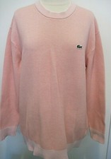 Lacoste Womens Multi Pink Crew-Neck Pullover ...