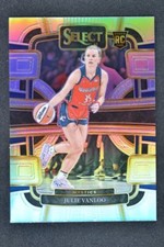 Julie Vanloo 2024 Panini Select WNBA Silver Prizms Washington Mystics Rookie #57