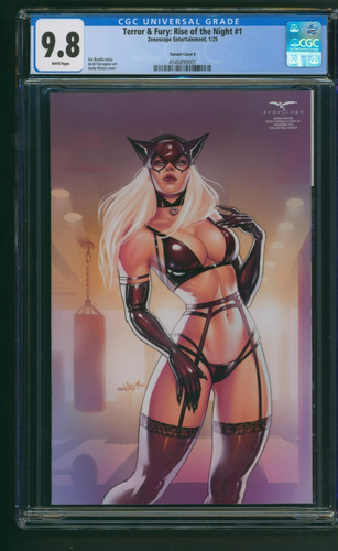 Terror & Fury: Rise of the Night #1 Sonia Matas Virgin Variant Zenescope CGC 9.8