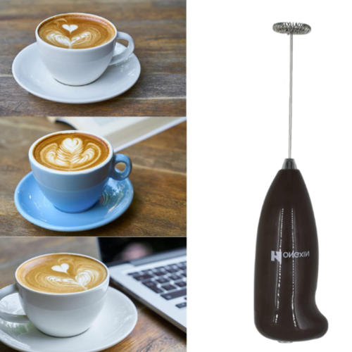 PowerBox New Handheld Milk Frother with Stainless Steel Whisk - Picture 5 of 9