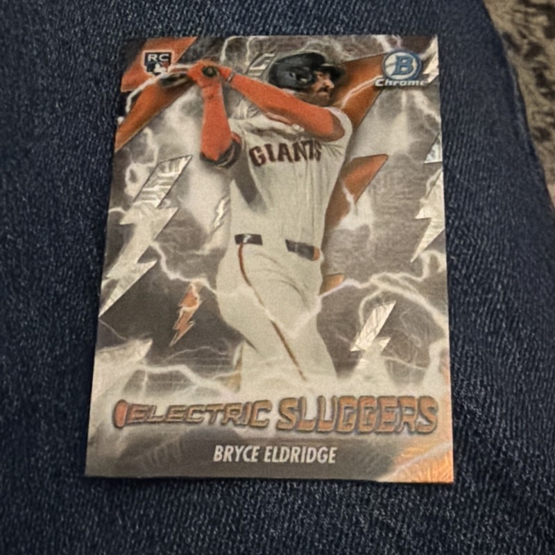 2026 Bowman #ES-11 Bryce Eldridge Electric Sluggers Mojo