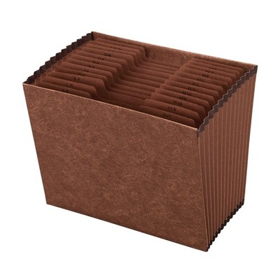 Office Depot  Brand 4-Way Expanding File, Letter Size, Brown 