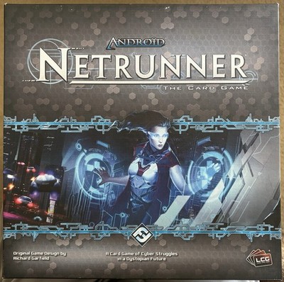 FFG Android: Netrunner base game + 11 expansions inc. Creation & Control sleeved